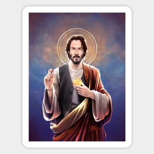 Keanu Reeves - Saint Keanu of Reeves Magnet